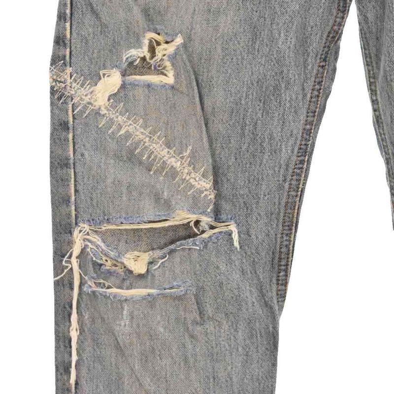 Dolce & Gabbana Denim Pants Jeans Distressed 44 Blue