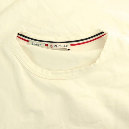 Moncler T-Shirt Short Sleeve Line S White ES