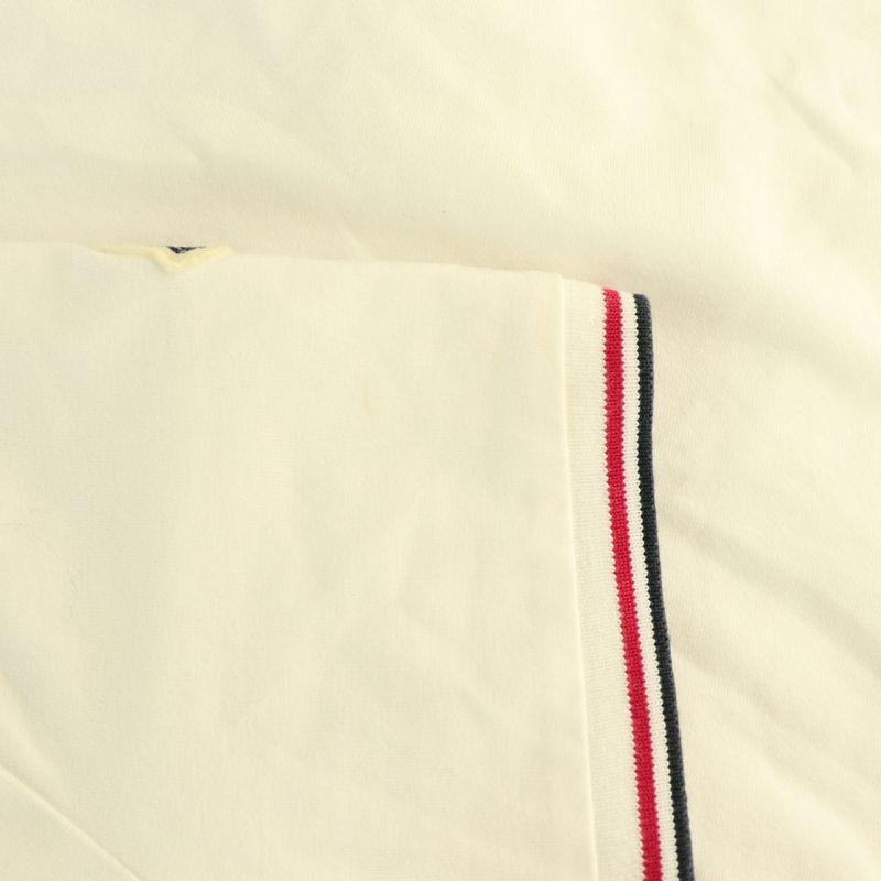 Moncler T-Shirt Short Sleeve Line S White ES