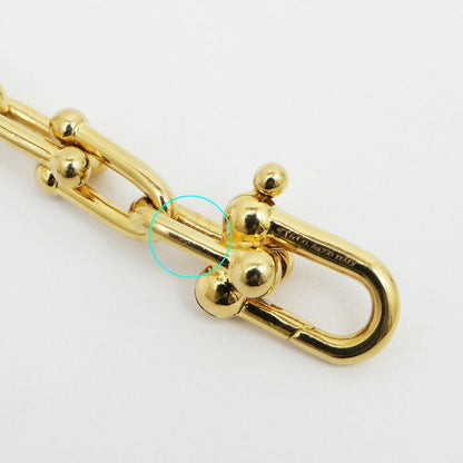 Tiffany & Co Small Link Bracelet 18k Gold 18k 19.3 cm Inner Diameter 17.5 cm