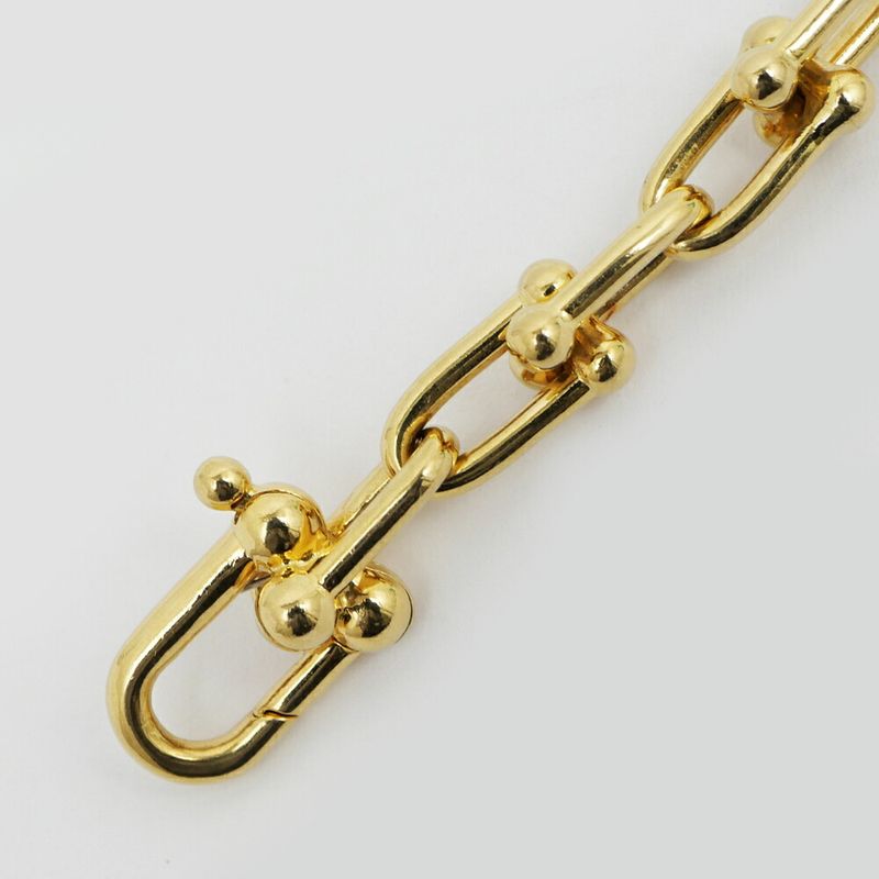 Tiffany & Co Small Link Bracelet 18k Gold 18k 19.3 cm Inner Diameter 17.5 cm