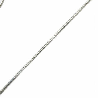 Dior Trotter Necklace Pendant Logo Silver