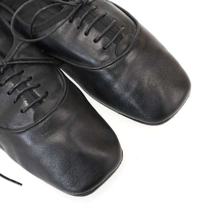 Loewe Soft Derby Leather Shoes Black 35