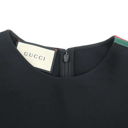Gucci Sherry Line Rayon Dress Black 44