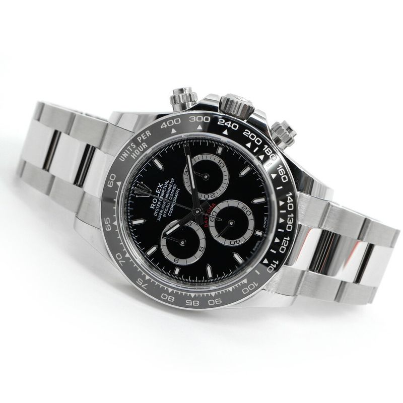 Rolex Cosmograph Daytona Watch SS Black Random