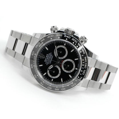 Rolex Cosmograph Daytona Watch SS Black Random