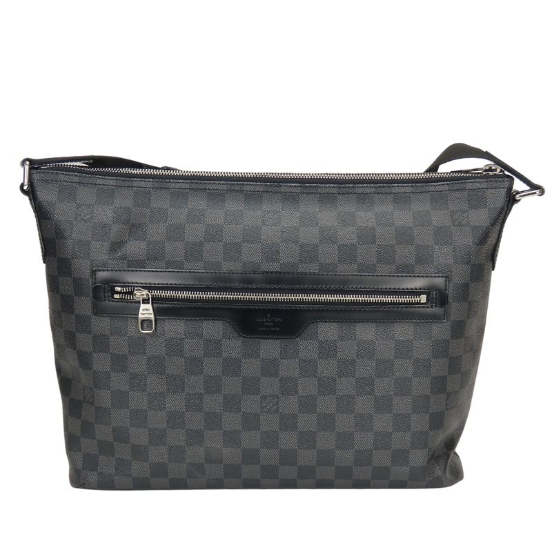 Louis Vuitton Shoulder Bag Mick MM Damier Graphite Black Dark Gray Crossbody