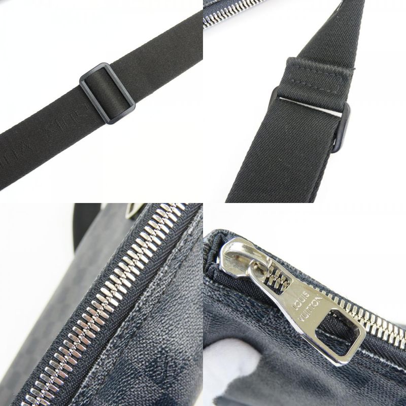 Louis Vuitton Shoulder Bag Mick MM Damier Graphite Black Dark Gray Crossbody