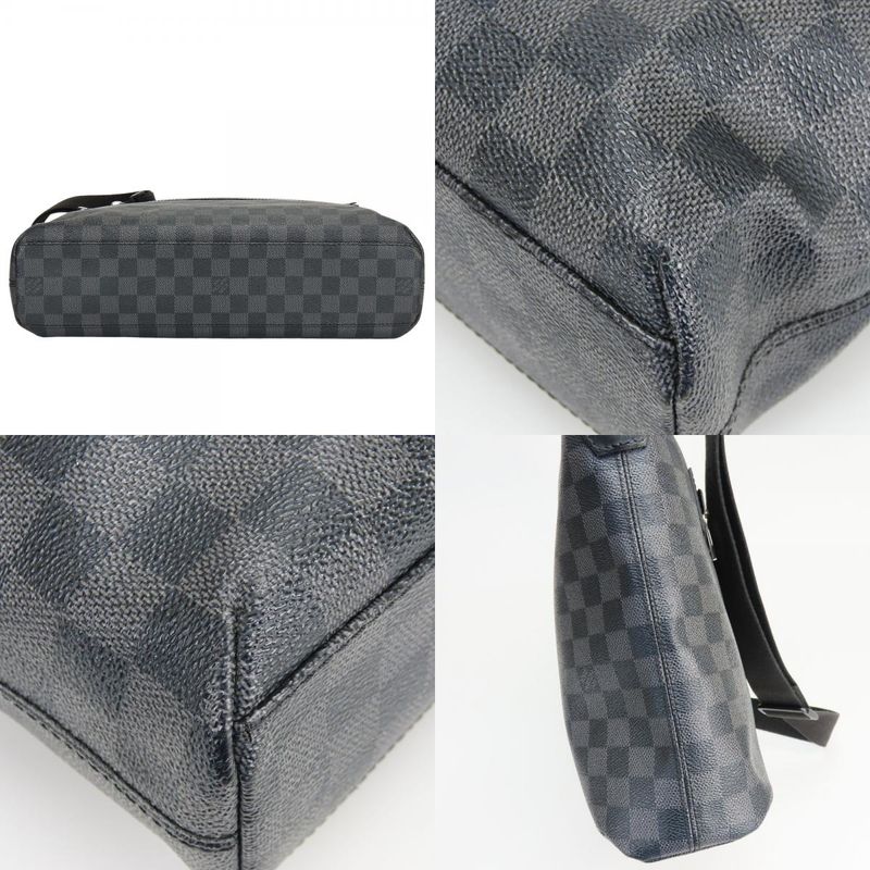 Louis Vuitton Shoulder Bag Mick MM Damier Graphite Black Dark Gray Crossbody