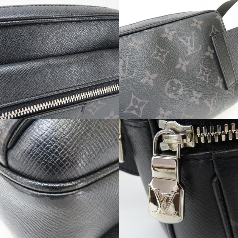 Louis Vuitton Belt Bag Outdoor Taiga Monogram Eclipse Noir Crossbody Taigarama