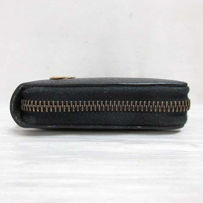 Gucci GG Marmont Wallet Leather Zip Around Black