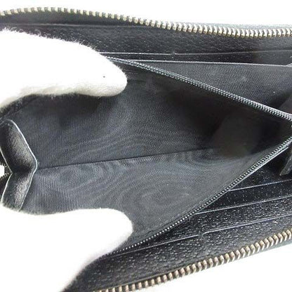 Gucci GG Marmont Wallet Leather Zip Around Black