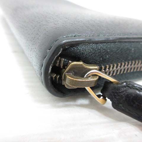 Gucci GG Marmont Wallet Leather Zip Around Black