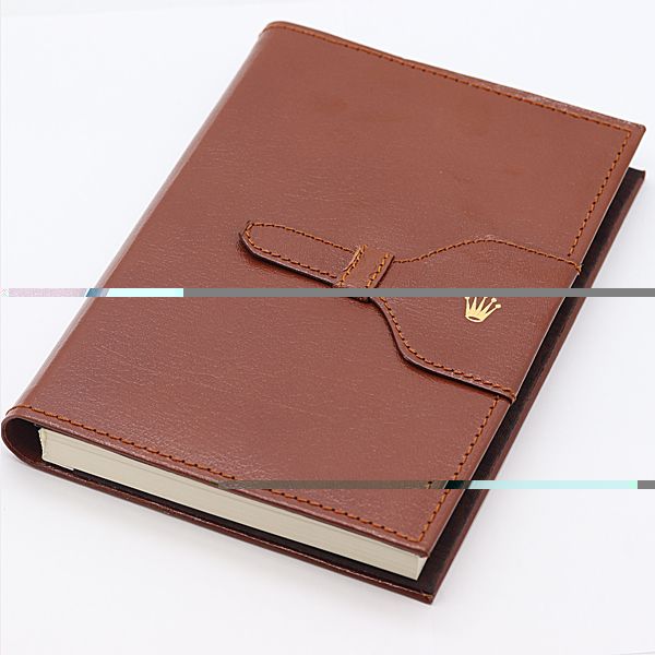 Rolex Notebook Leather Brown Color Mtm Agenda