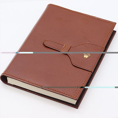 Rolex Notebook Leather Brown Color Mtm Agenda