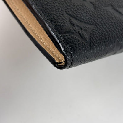 Louis Vuitton Portefeuille Emily Wallet Monogram Empreinte Noir