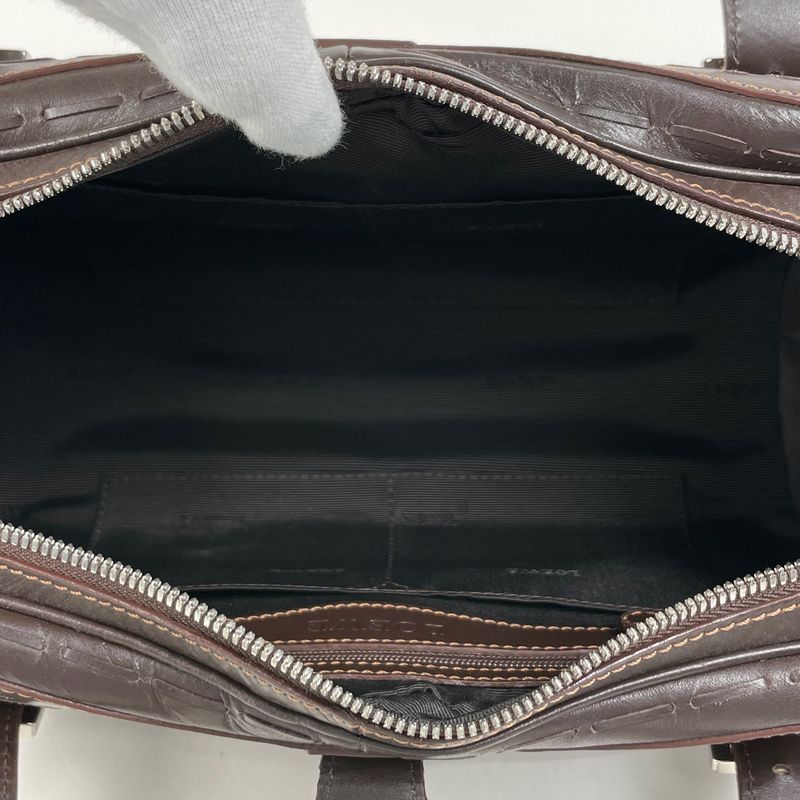 Loewe Senda Handbag Leather Brown