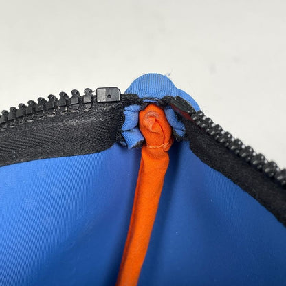 Hermes Neobain Kanoe PM Polyamide Makeup Pouch Blue