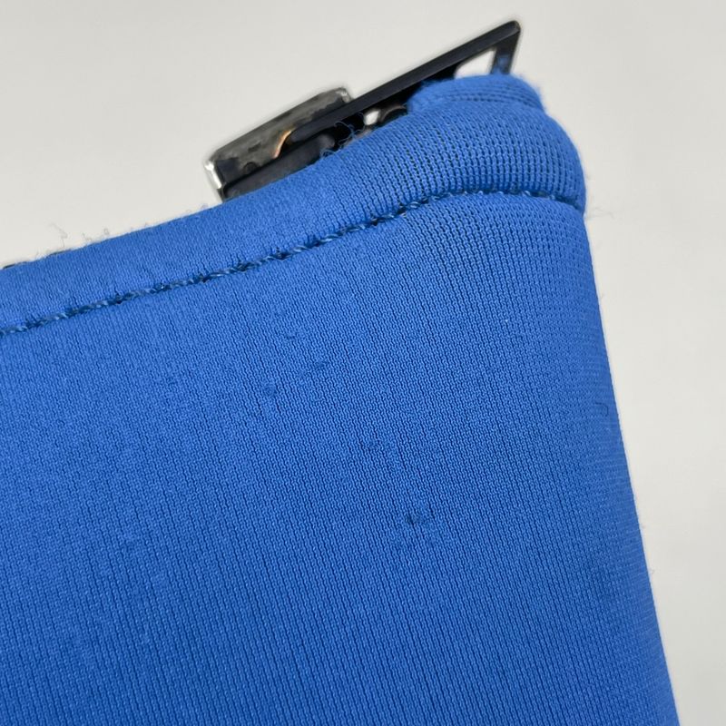 Hermes Neobain Kanoe PM Polyamide Makeup Pouch Blue