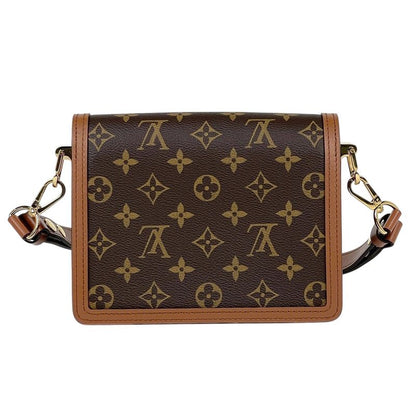 Louis Vuitton Dauphine Mini Shoulder Bag Monogram Brown