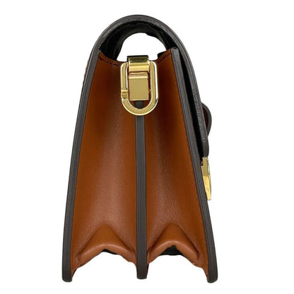 Louis Vuitton Dauphine Mini Shoulder Bag Monogram Brown