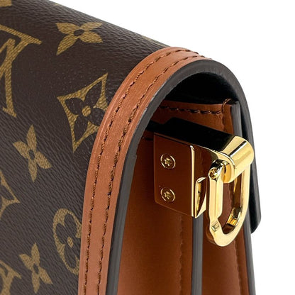 Louis Vuitton Dauphine Mini Shoulder Bag Monogram Brown