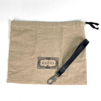 Gucci GG Pattern Shoulder Bag 2-Way Black