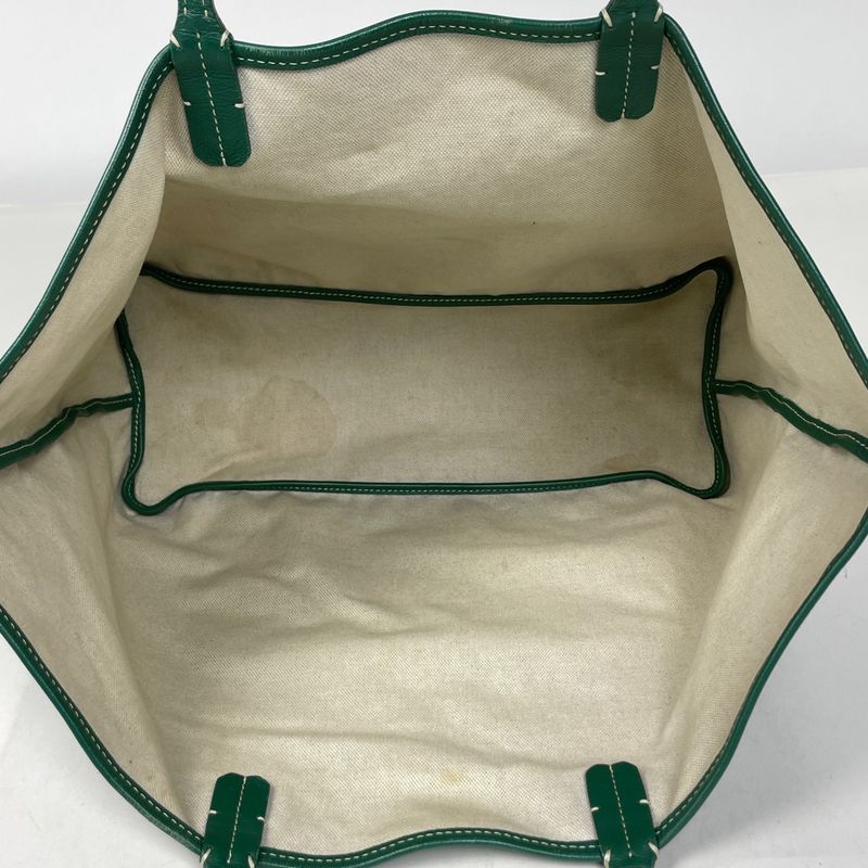 Goyard Saint Louis PM Reversible Tote Green