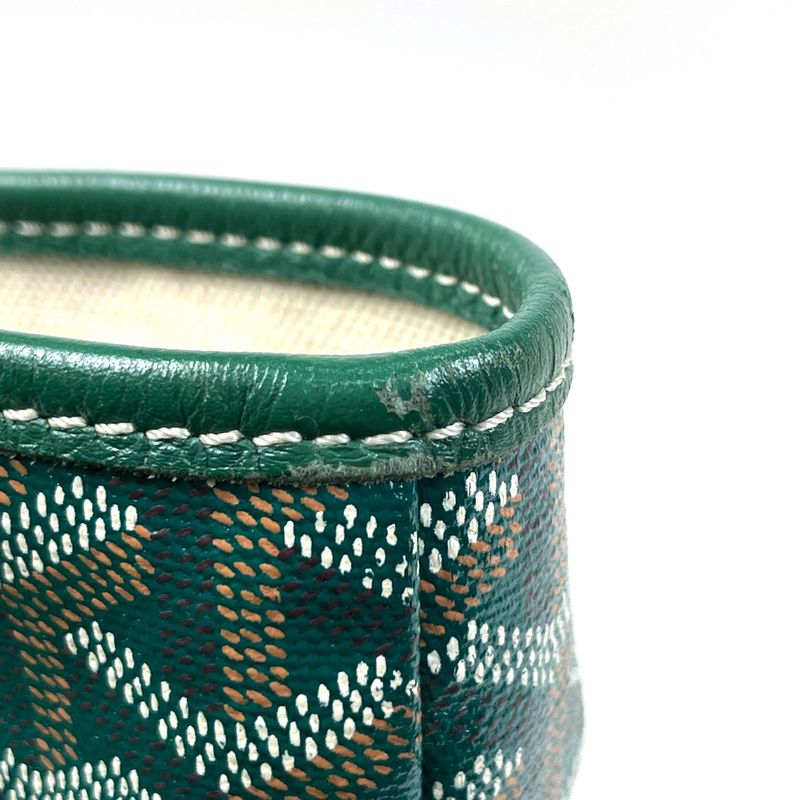 Goyard Saint Louis PM Reversible Tote Green