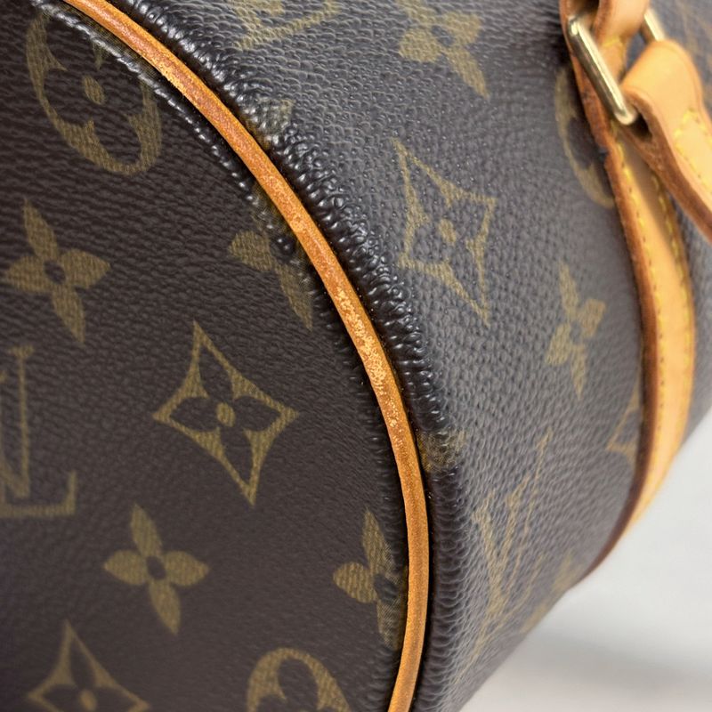 Louis Vuitton Papillon 26 Handbag Monogram Brown