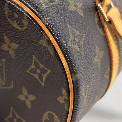 Louis Vuitton Papillon 26 Handbag Monogram Brown