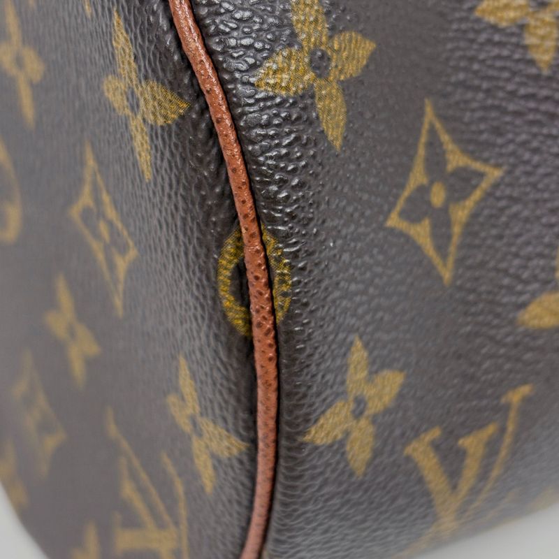 Louis Vuitton Papillon 30 Handbag Monogram Brown