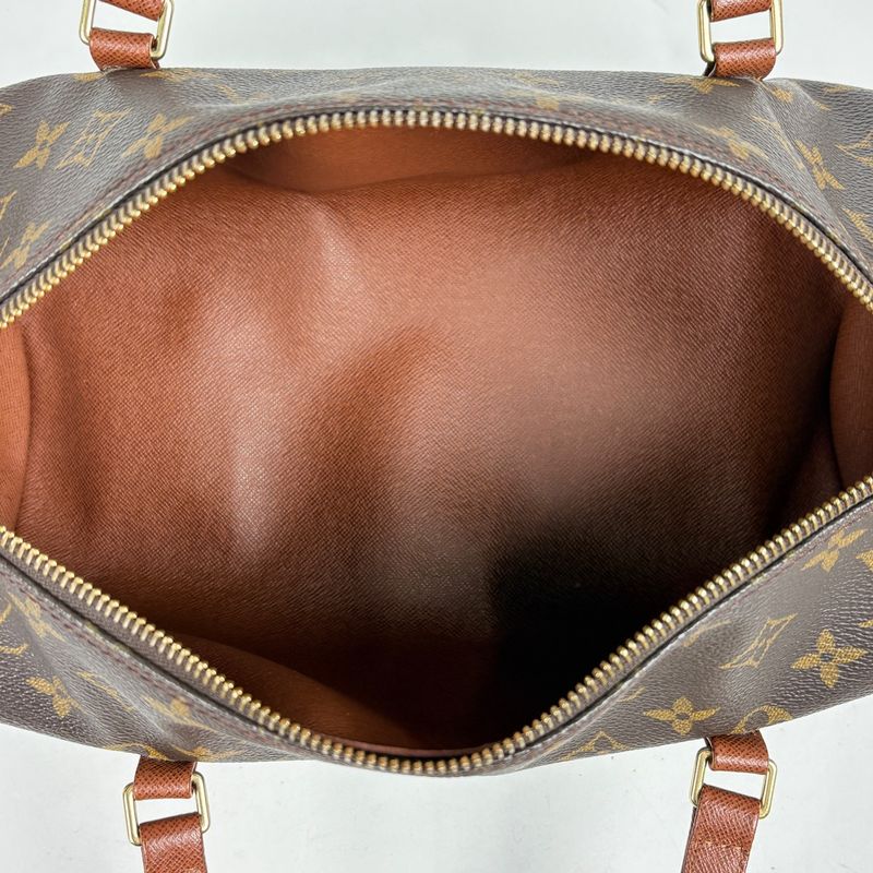Louis Vuitton Papillon 30 Handbag Monogram Brown