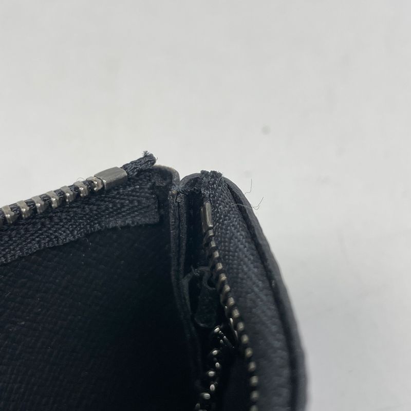 Louis Vuitton Pochette Cles Key Case Coin Purse Monogram Eclipse Reverse Noir