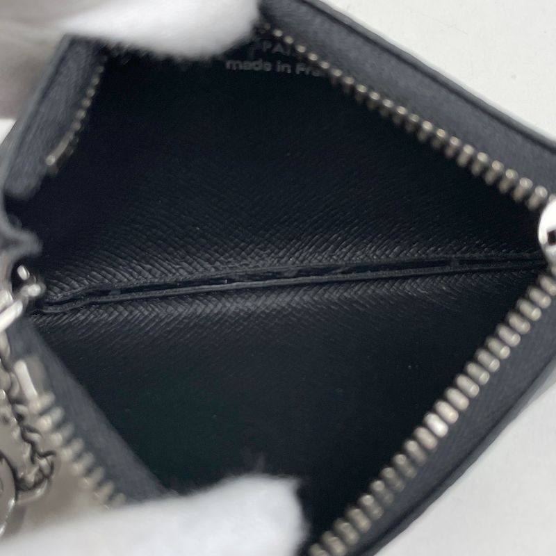 Louis Vuitton Pochette Cles Key Case Coin Purse Monogram Eclipse Reverse Noir