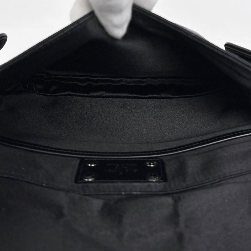 Louis Vuitton Comte de Fe Musette Shoulder Bag Monogram Satin Noir