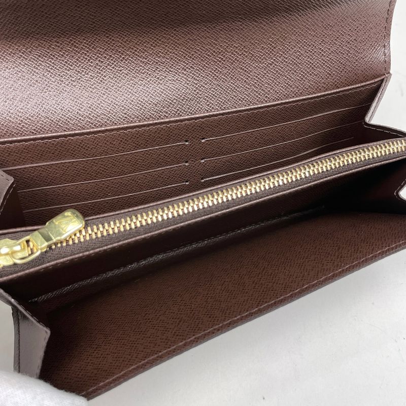 Louis Vuitton Portefeuille Sarah Wallet Damier Brown