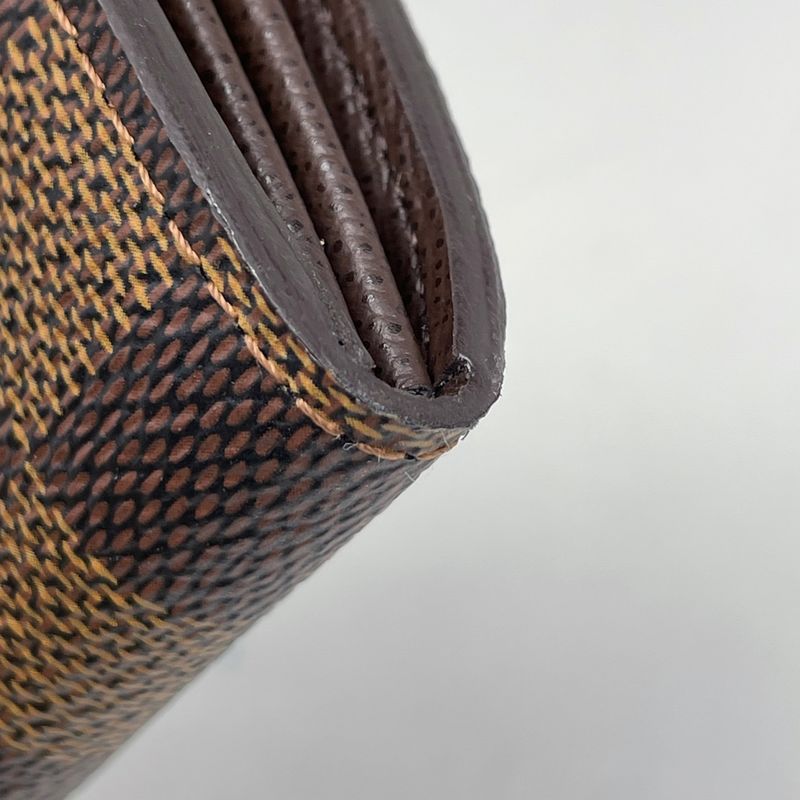 Louis Vuitton Portefeuille Sarah Wallet Damier Brown