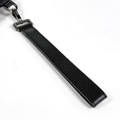 Dior Logo Clutch Leather Black