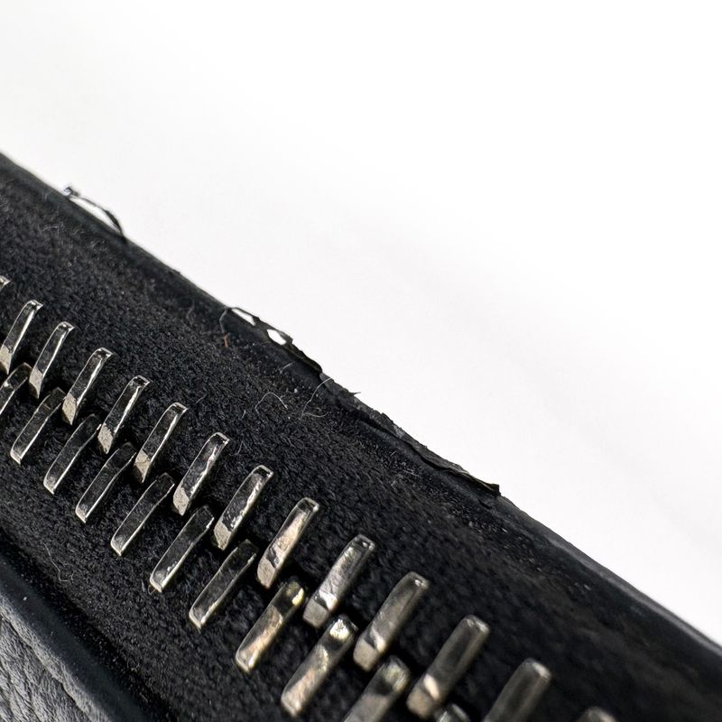 Dior Logo Clutch Leather Black