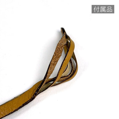 Prada Logo Chain Shoulder Bag Leather Camel