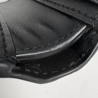Bottega Veneta Intrecciato Bifold Wallet with Coin Purse Leather Black
