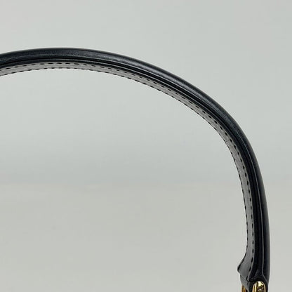 Gucci Top Handle Bag 2-Way Leather Black