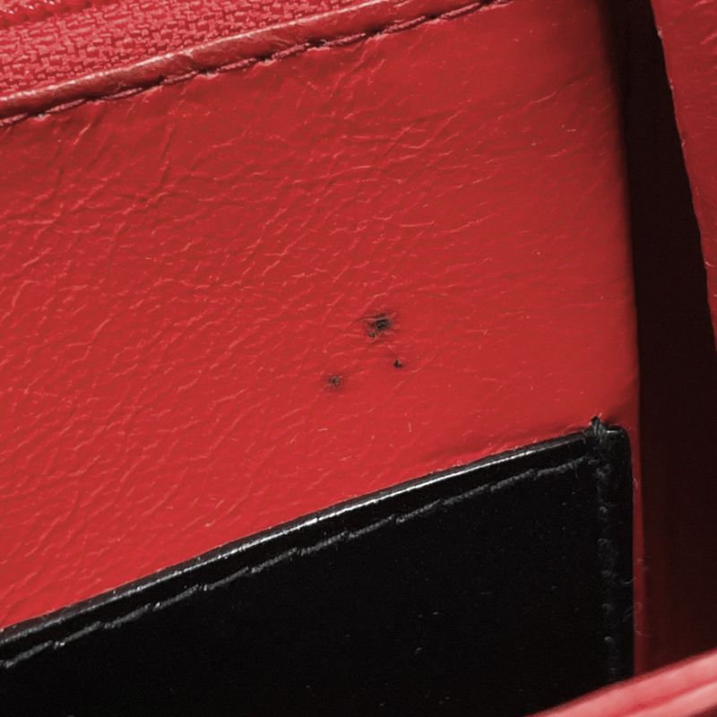 Gucci Top Handle Bag 2-Way Leather Black