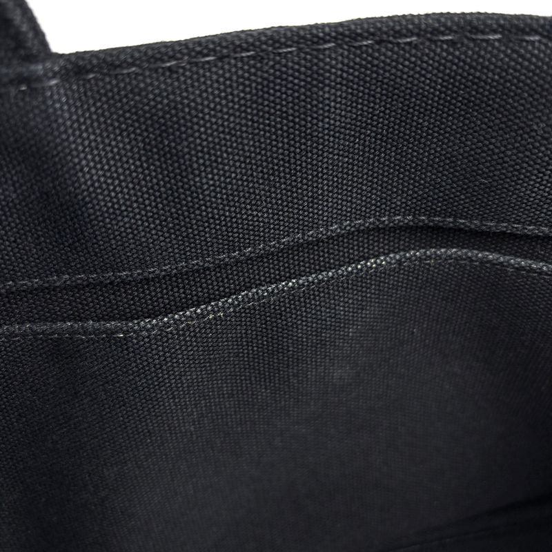 Prada Canapa Tote 2-Way Canvas Black