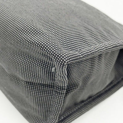 Hermes Second Her Line Gray Canvas Clutch