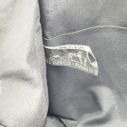 Hermes Second Her Line Gray Canvas Clutch
