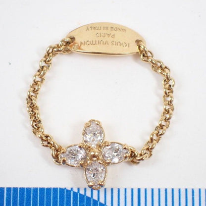 Louis Vuitton Ring Set LV Gold Metal
