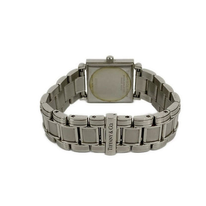 Tiffany & Co Watch Atlas Square SS Black