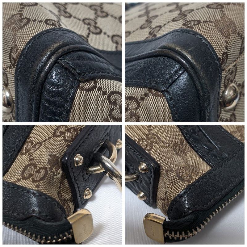 Gucci GG Canvas 2-Way Shoulder Bag with Charm